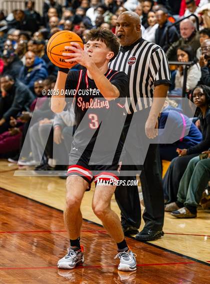 Thumbnail 2 in Archbishop Spalding @ St. John’s (Capital Hoops Mayhem on Military) photogallery.