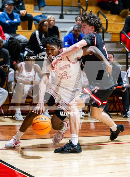 Thumbnail 1 in Archbishop Spalding @ St. John’s (Capital Hoops Mayhem on Military) photogallery.