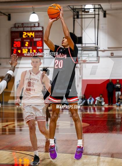 Thumbnail 3 in Archbishop Spalding @ St. John’s (Capital Hoops Mayhem on Military) photogallery.