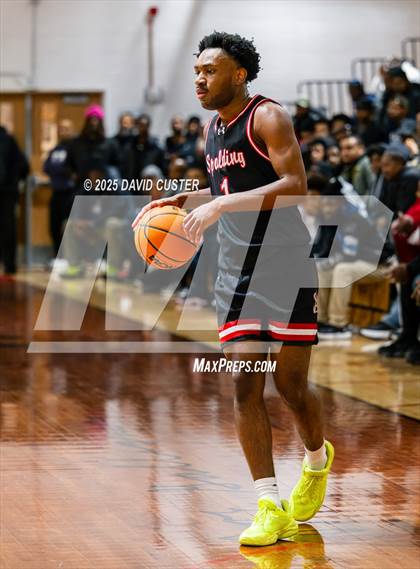 Thumbnail 3 in Archbishop Spalding @ St. John’s (Capital Hoops Mayhem on Military) photogallery.