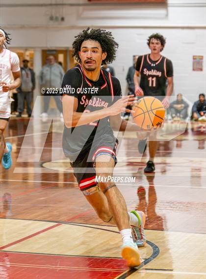 Thumbnail 1 in Archbishop Spalding @ St. John’s (Capital Hoops Mayhem on Military) photogallery.