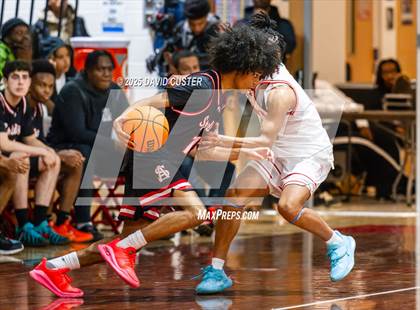 Thumbnail 1 in Archbishop Spalding @ St. John’s (Capital Hoops Mayhem on Military) photogallery.