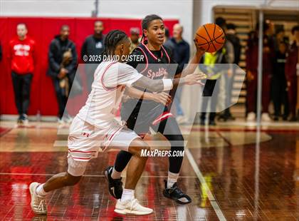 Thumbnail 2 in Archbishop Spalding @ St. John’s (Capital Hoops Mayhem on Military) photogallery.