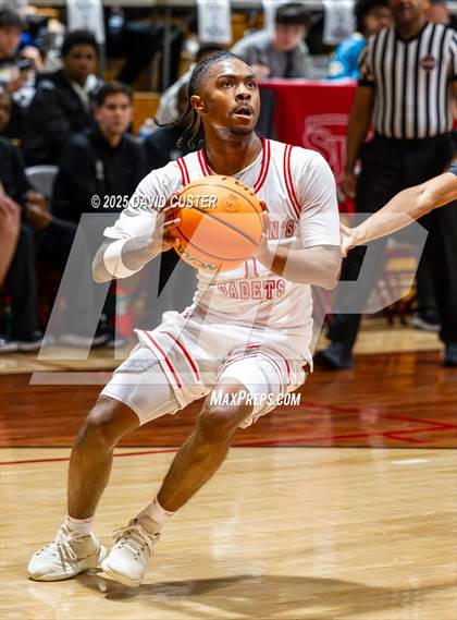 Thumbnail 1 in Archbishop Spalding @ St. John’s (Capital Hoops Mayhem on Military) photogallery.