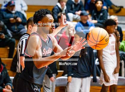 Thumbnail 1 in Archbishop Spalding @ St. John’s (Capital Hoops Mayhem on Military) photogallery.