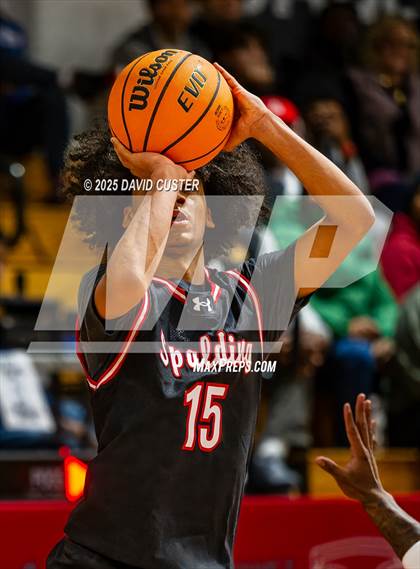 Thumbnail 2 in Archbishop Spalding @ St. John’s (Capital Hoops Mayhem on Military) photogallery.