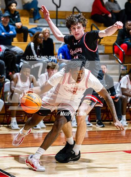 Thumbnail 3 in Archbishop Spalding @ St. John’s (Capital Hoops Mayhem on Military) photogallery.