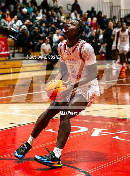 Thumbnail 1 in Archbishop Spalding @ St. John’s (Capital Hoops Mayhem on Military) photogallery.