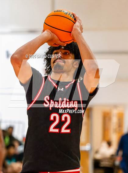Thumbnail 2 in Archbishop Spalding @ St. John’s (Capital Hoops Mayhem on Military) photogallery.