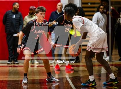 Thumbnail 1 in Archbishop Spalding @ St. John’s (Capital Hoops Mayhem on Military) photogallery.