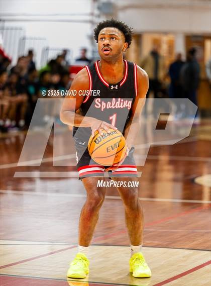 Thumbnail 3 in Archbishop Spalding @ St. John’s (Capital Hoops Mayhem on Military) photogallery.