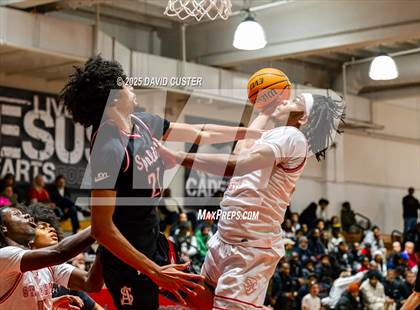 Thumbnail 3 in Archbishop Spalding @ St. John’s (Capital Hoops Mayhem on Military) photogallery.