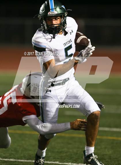 Thumbnail 1 in Irvine Vaqueros vs. Beckman Patriots photogallery.