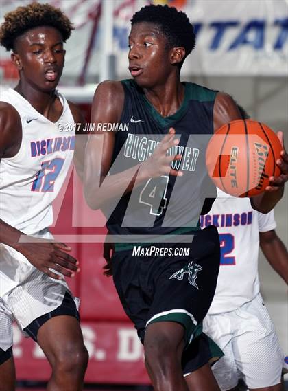 Thumbnail 3 in Dickinson vs. Fort Bend Bush (McDonald's Texas Invitational) photogallery.