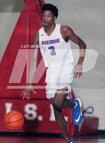 Thumbnail 1 in Dickinson vs. Fort Bend Bush (McDonald's Texas Invitational) photogallery.