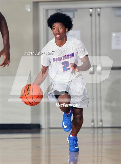 Thumbnail 1 in Dickinson vs. Fort Bend Bush (McDonald's Texas Invitational) photogallery.