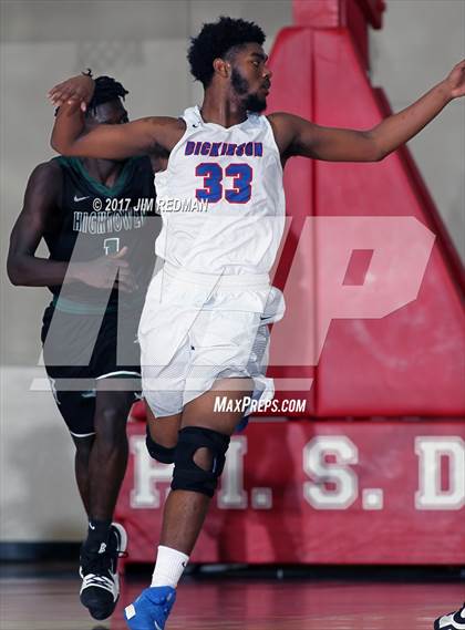 Thumbnail 2 in Dickinson vs. Fort Bend Bush (McDonald's Texas Invitational) photogallery.