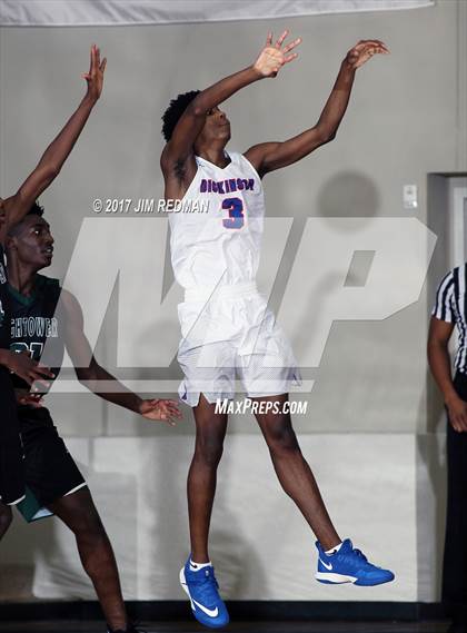 Thumbnail 2 in Dickinson vs. Fort Bend Bush (McDonald's Texas Invitational) photogallery.