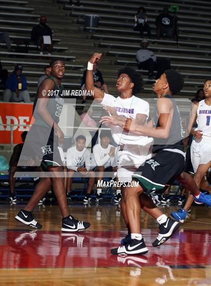 Thumbnail 2 in Dickinson vs. Fort Bend Bush (McDonald's Texas Invitational) photogallery.