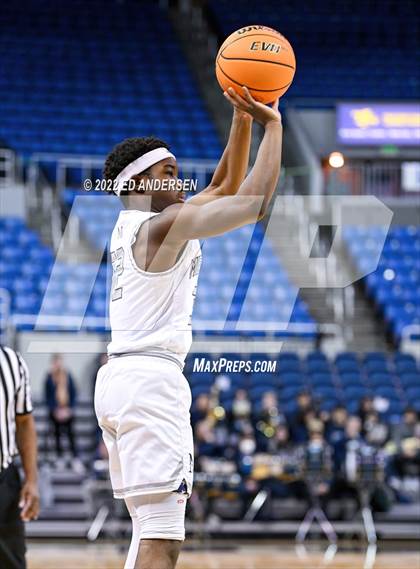 Thumbnail 2 in The Meadows School vs. West Wendover (NIAA State 2A Semifinal) photogallery.