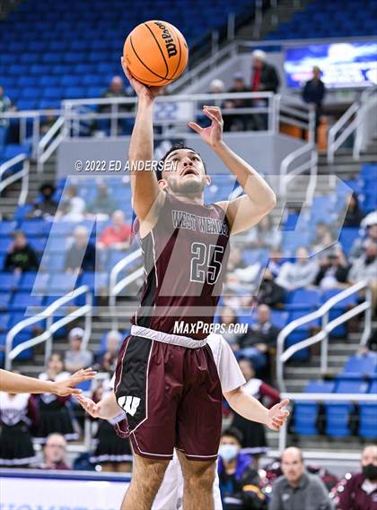Thumbnail 1 in The Meadows School vs. West Wendover (NIAA State 2A Semifinal) photogallery.