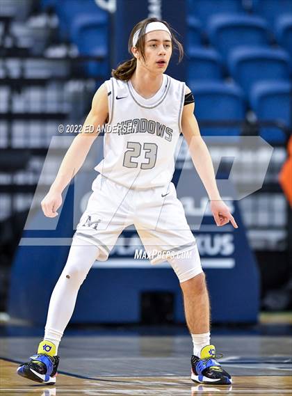 Thumbnail 3 in The Meadows School vs. West Wendover (NIAA State 2A Semifinal) photogallery.