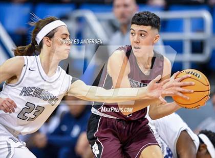 Thumbnail 1 in The Meadows School vs. West Wendover (NIAA State 2A Semifinal) photogallery.