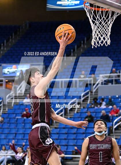 Thumbnail 1 in The Meadows School vs. West Wendover (NIAA State 2A Semifinal) photogallery.