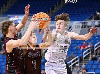 Thumbnail 2 in The Meadows School vs. West Wendover (NIAA State 2A Semifinal) photogallery.