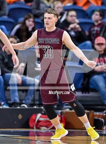 Thumbnail 3 in The Meadows School vs. West Wendover (NIAA State 2A Semifinal) photogallery.