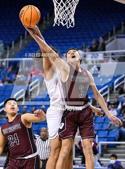 Thumbnail 1 in The Meadows School vs. West Wendover (NIAA State 2A Semifinal) photogallery.