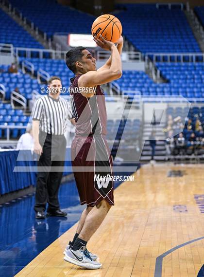Thumbnail 3 in The Meadows School vs. West Wendover (NIAA State 2A Semifinal) photogallery.