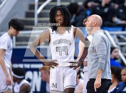 Thumbnail 1 in The Meadows School vs. West Wendover (NIAA State 2A Semifinal) photogallery.