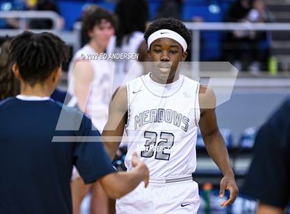 Thumbnail 1 in The Meadows School vs. West Wendover (NIAA State 2A Semifinal) photogallery.