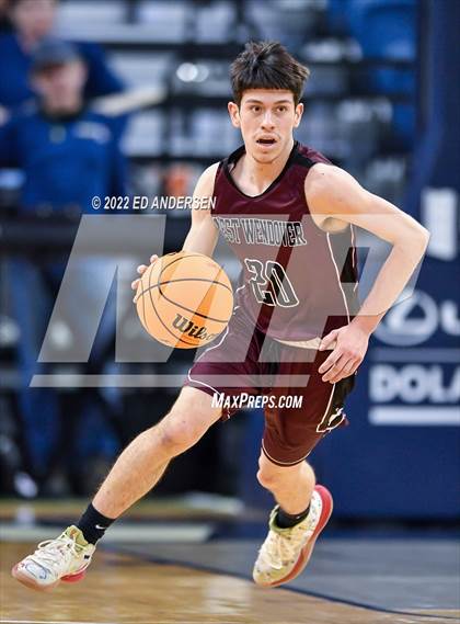Thumbnail 2 in The Meadows School vs. West Wendover (NIAA State 2A Semifinal) photogallery.