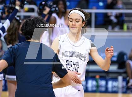Thumbnail 3 in The Meadows School vs. West Wendover (NIAA State 2A Semifinal) photogallery.