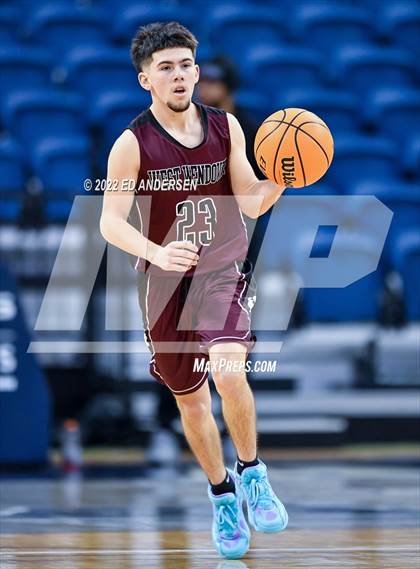 Thumbnail 2 in The Meadows School vs. West Wendover (NIAA State 2A Semifinal) photogallery.