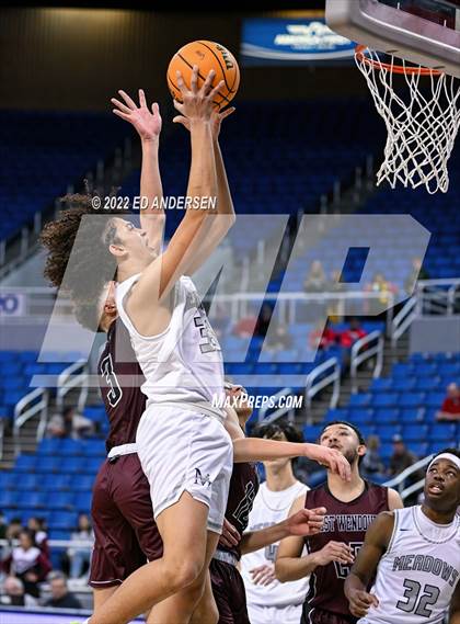 Thumbnail 3 in The Meadows School vs. West Wendover (NIAA State 2A Semifinal) photogallery.