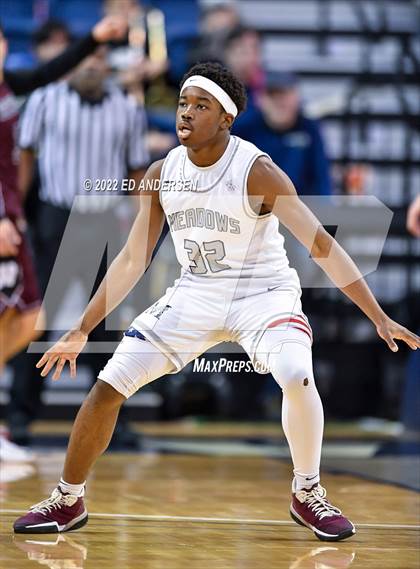 Thumbnail 3 in The Meadows School vs. West Wendover (NIAA State 2A Semifinal) photogallery.