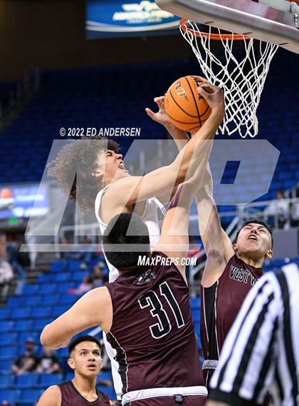 Thumbnail 3 in The Meadows School vs. West Wendover (NIAA State 2A Semifinal) photogallery.