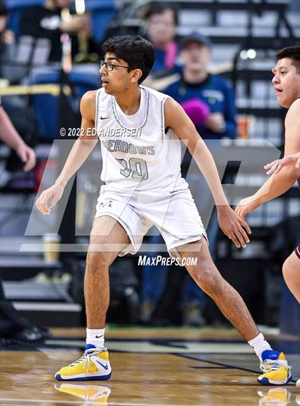 Thumbnail 1 in The Meadows School vs. West Wendover (NIAA State 2A Semifinal) photogallery.