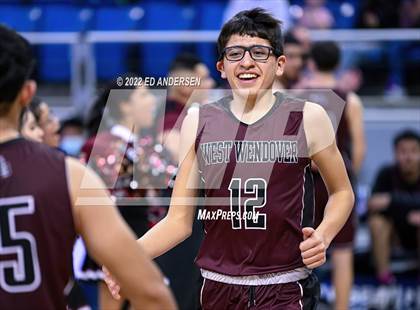 Thumbnail 3 in The Meadows School vs. West Wendover (NIAA State 2A Semifinal) photogallery.
