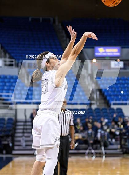 Thumbnail 2 in The Meadows School vs. West Wendover (NIAA State 2A Semifinal) photogallery.