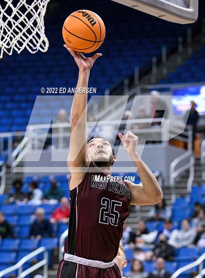 Thumbnail 2 in The Meadows School vs. West Wendover (NIAA State 2A Semifinal) photogallery.