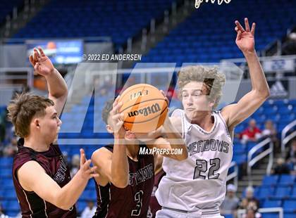 Thumbnail 3 in The Meadows School vs. West Wendover (NIAA State 2A Semifinal) photogallery.