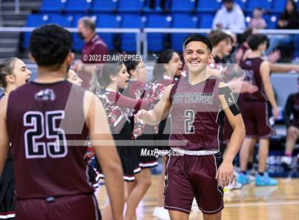 Thumbnail 1 in The Meadows School vs. West Wendover (NIAA State 2A Semifinal) photogallery.