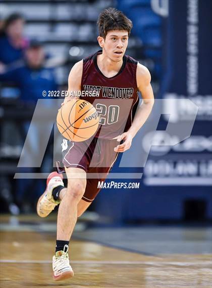 Thumbnail 3 in The Meadows School vs. West Wendover (NIAA State 2A Semifinal) photogallery.