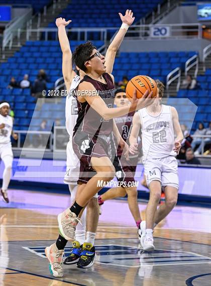 Thumbnail 1 in The Meadows School vs. West Wendover (NIAA State 2A Semifinal) photogallery.