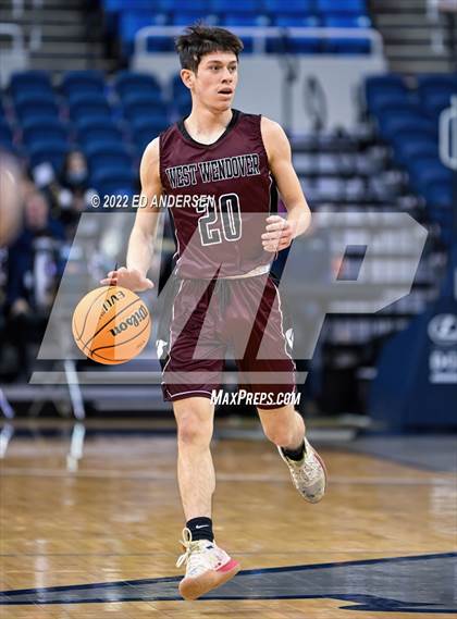 Thumbnail 1 in The Meadows School vs. West Wendover (NIAA State 2A Semifinal) photogallery.