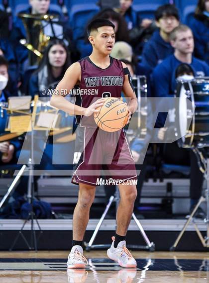 Thumbnail 1 in The Meadows School vs. West Wendover (NIAA State 2A Semifinal) photogallery.